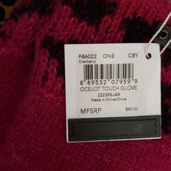 Coach ocelot tech gloves - Picture 3 of 4